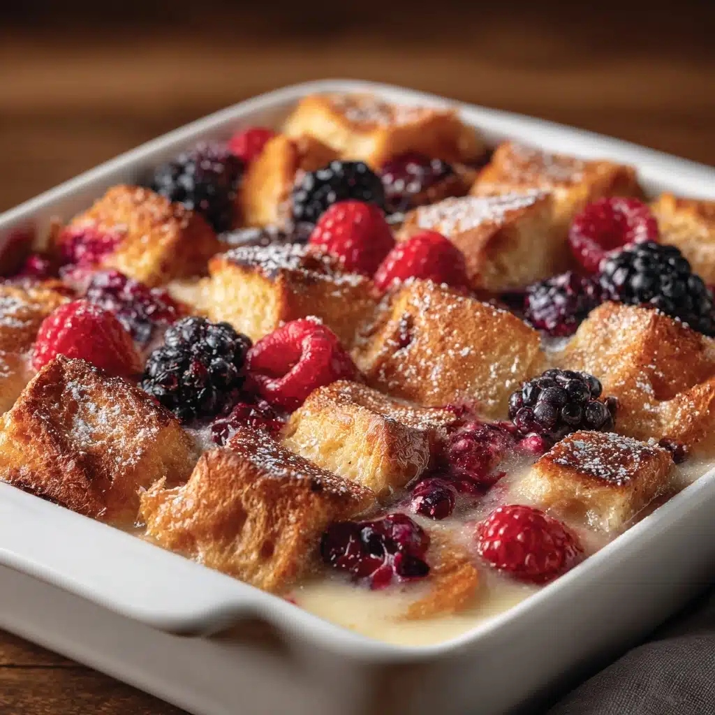 Berry Croissant Bake Recipe - Recipe Image