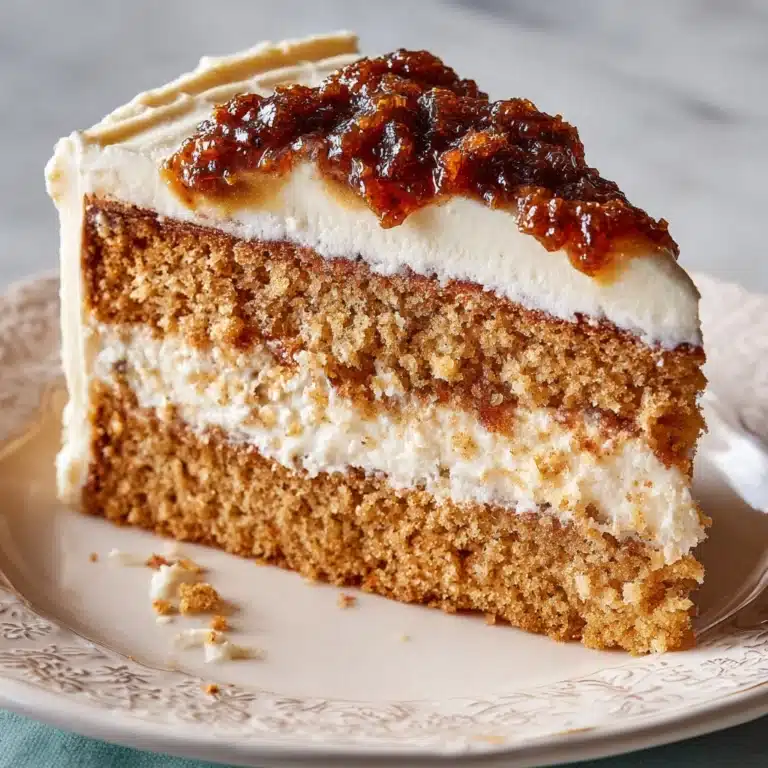 Pumpkin Cake with Caramel Cream Cheese Frosting Recipe