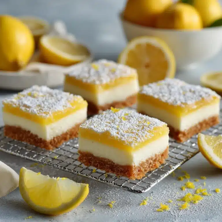 Easy Lemon Squares Recipe