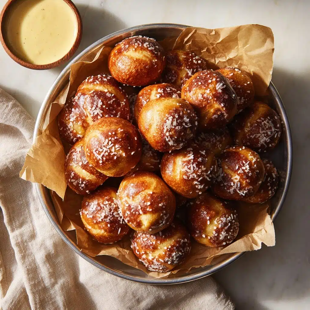 Buttery Soft Pretzel Bites Recipe - Recipe Image