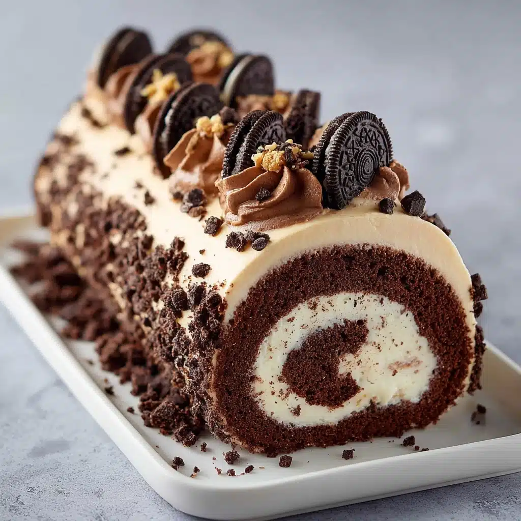 Cookies and Cream Cake Roll Recipe