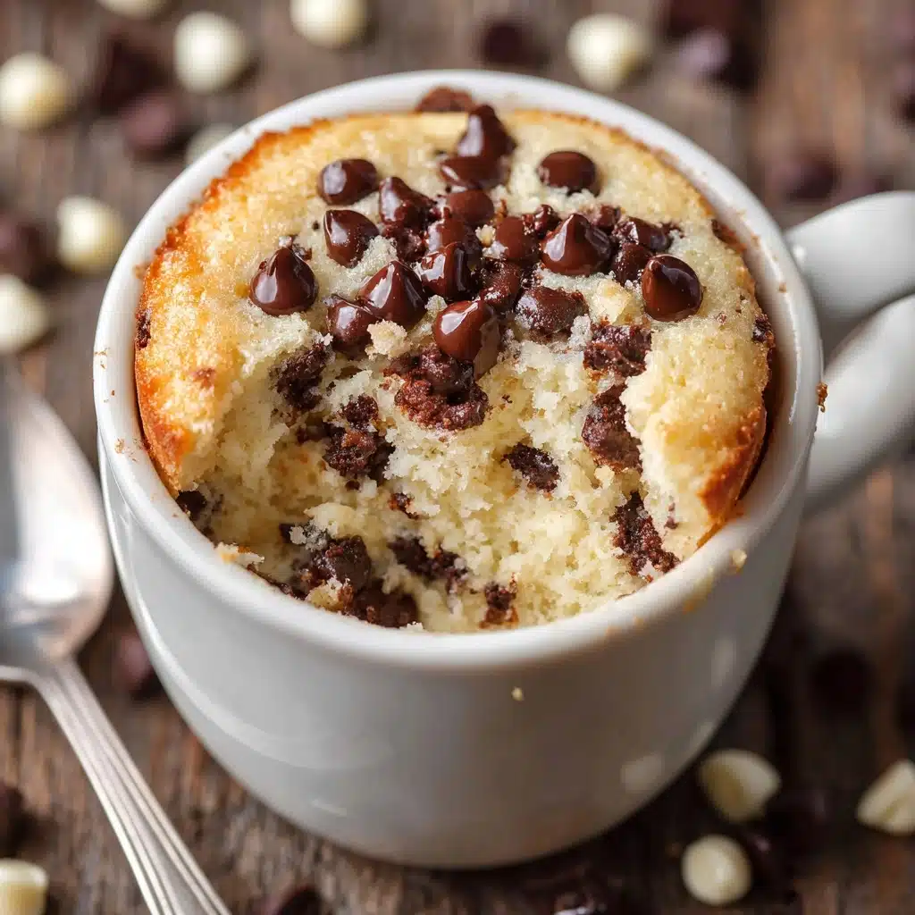 Chocolate Chip Mug Cake Recipe - Recipe Image