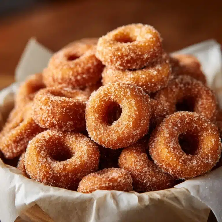 Mini Doughnut Hot Buttered Cheerios Recipe