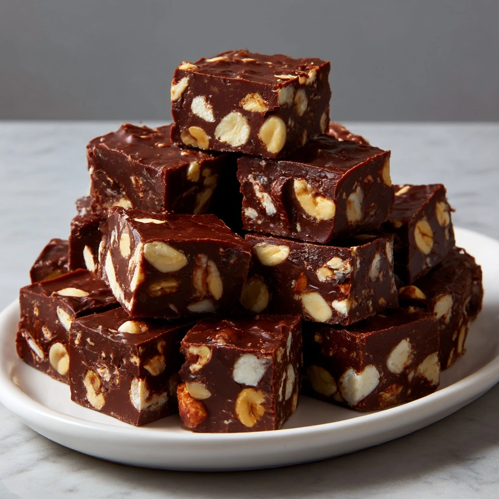 Rocky Road Fudge Recipe - Recipe Image