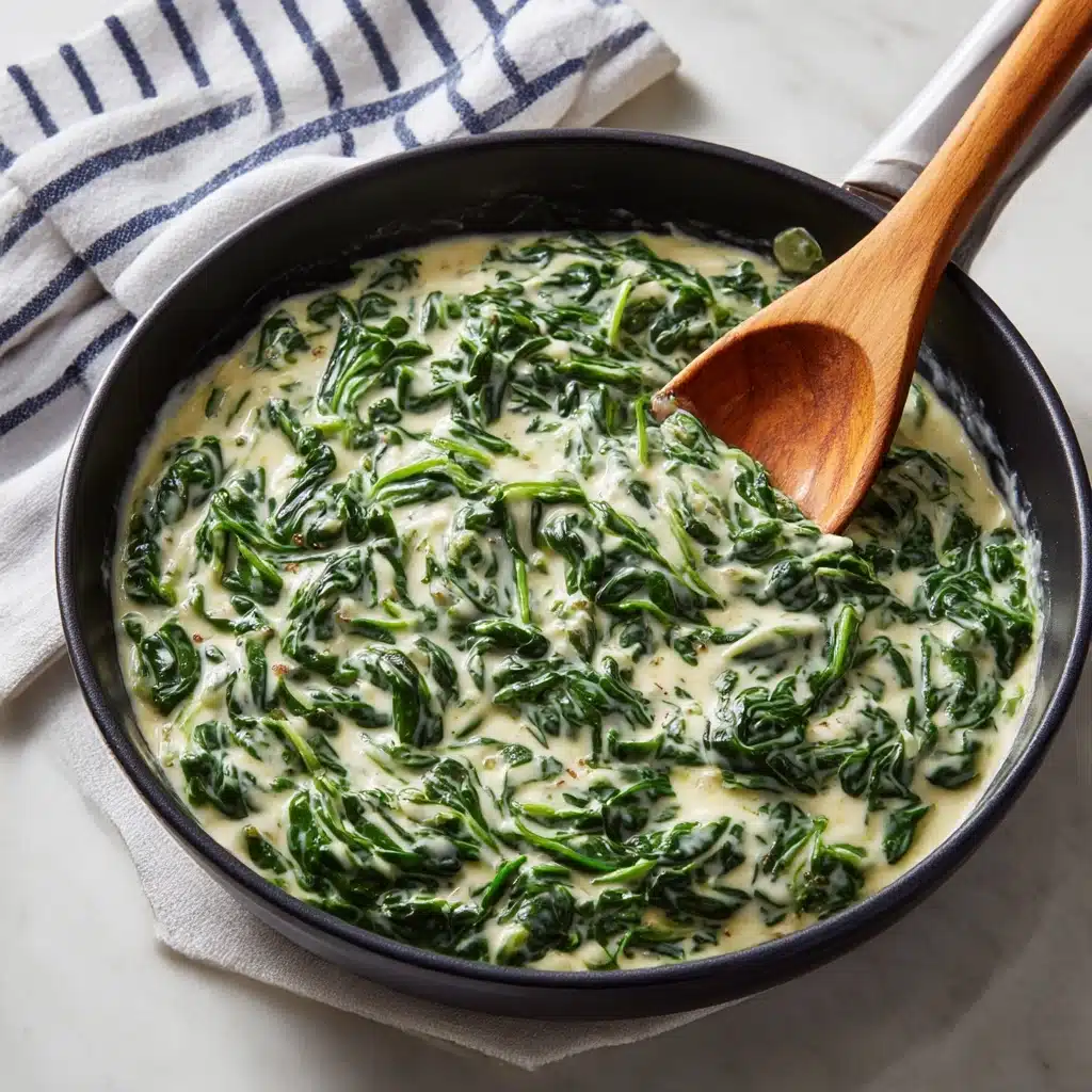 Easy Creamed Spinach Recipe - Recipe Image