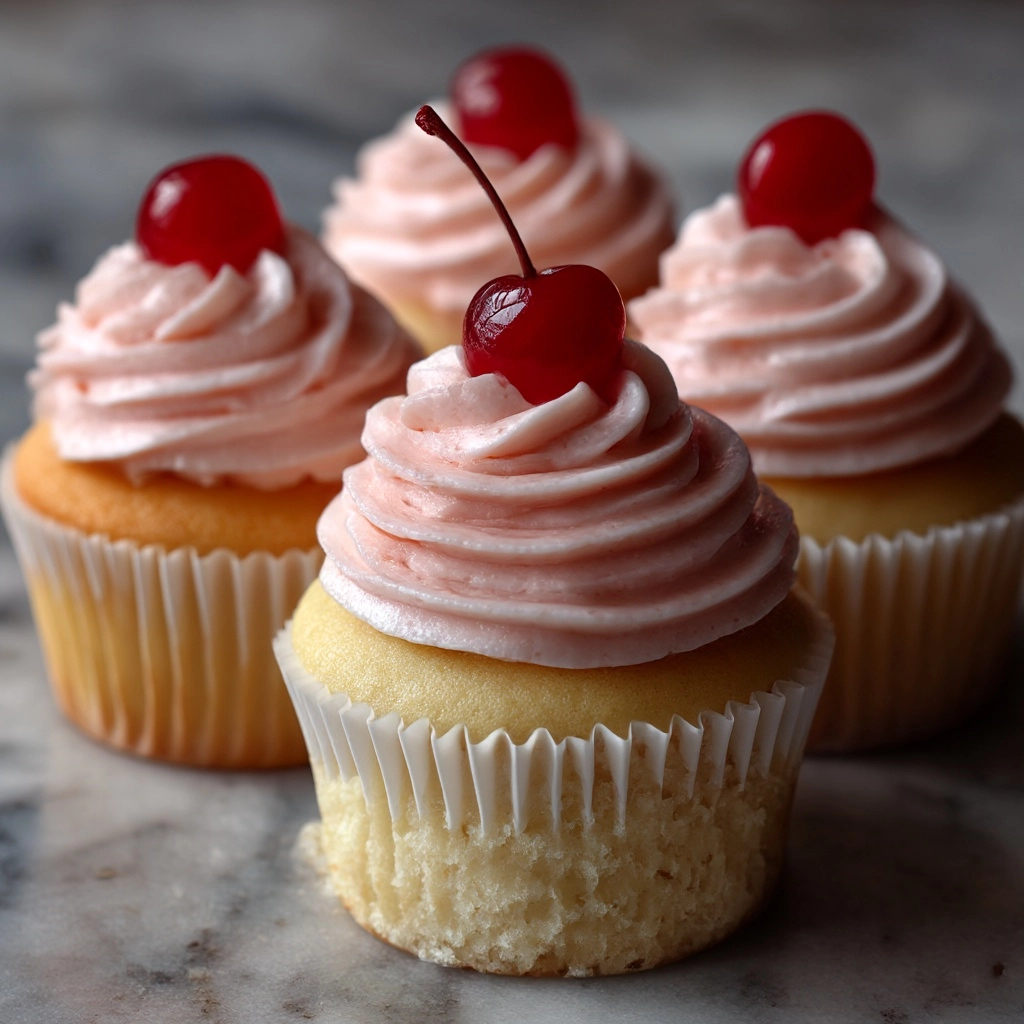 Cherry Limeade Cupcakes Recipe - Recipe Image