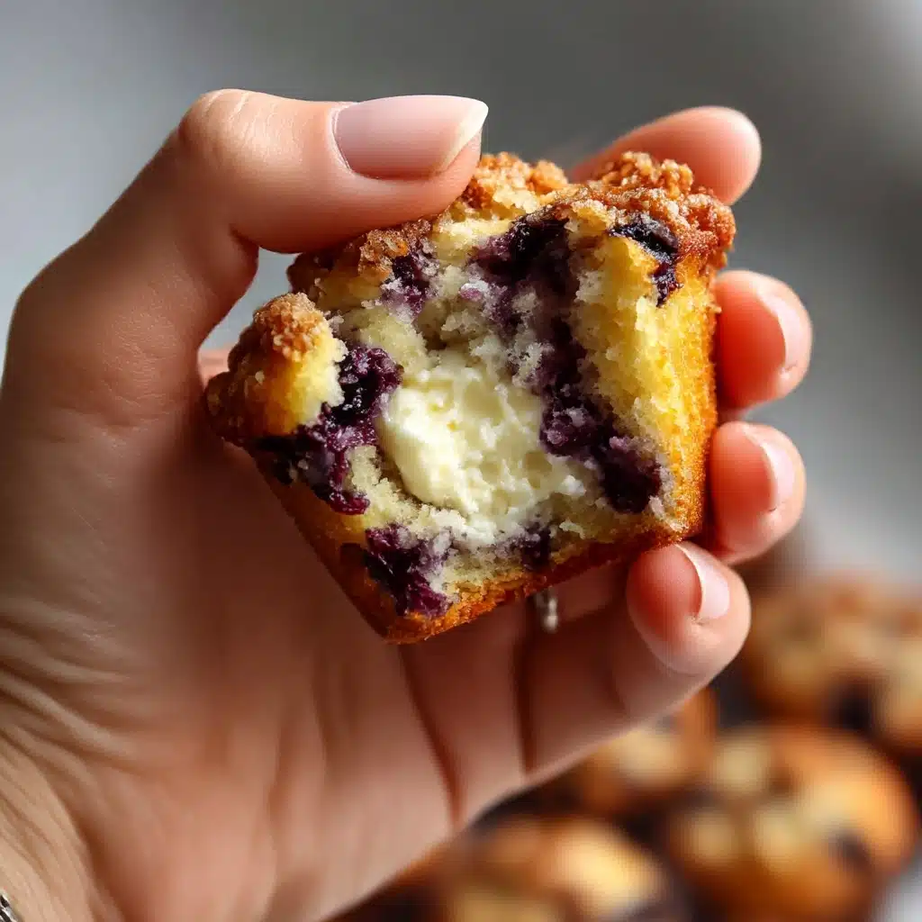 Blueberry Cream Cheese Muffins Recipe - Recipe Image