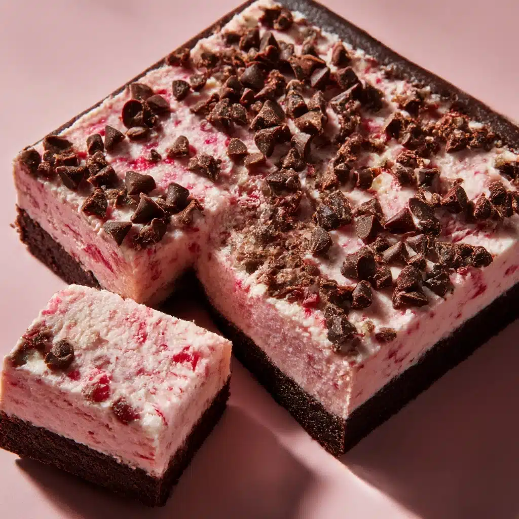 No-Bake Chocolate Cherry Bars Recipe - Recipe Image