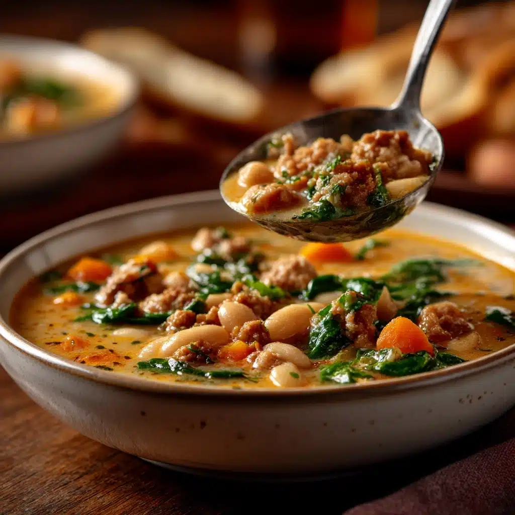 Tuscan White Bean Soup Recipe - Recipe Image