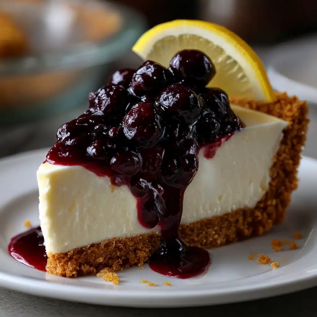 Blueberry Lemon Cream Pie Recipe - Recipe Image