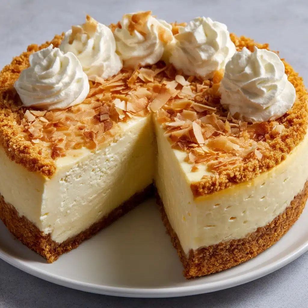 Coconut Cheesecake Recipe - Recipe Image