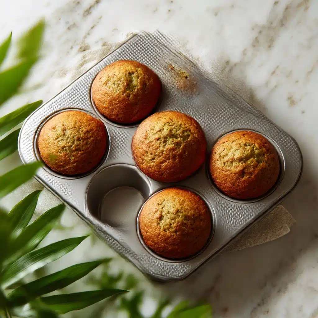 Banana Spinach Muffins Recipe - Recipe Image