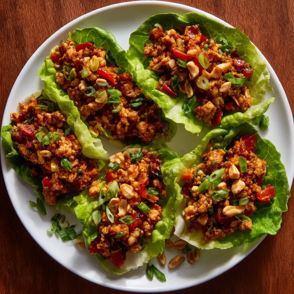 Asian Chicken Lettuce Wraps Recipe - Recipe Image