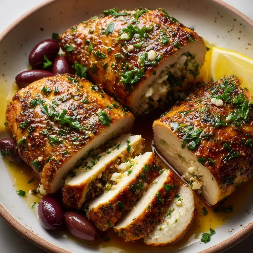 Feta Stuffed Chicken Breasts Recipe - Recipe Image
