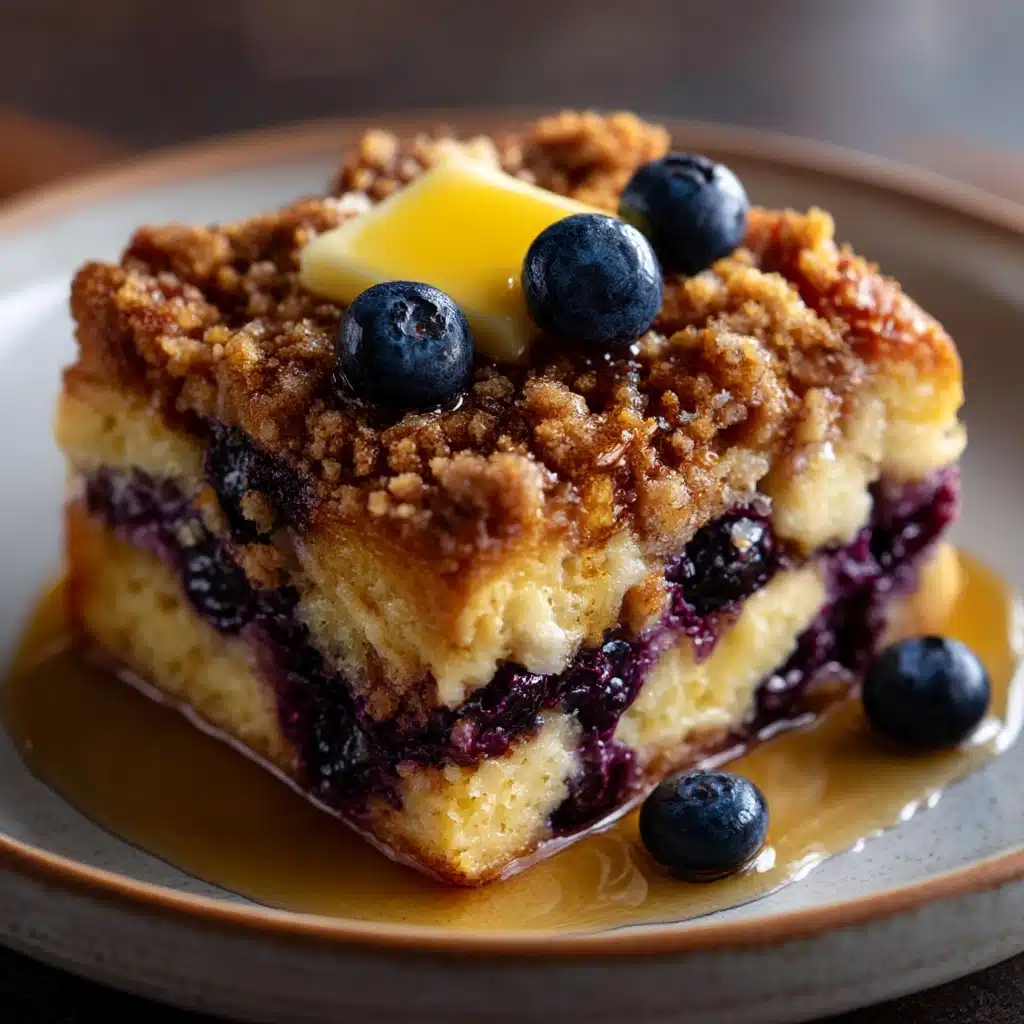 Blueberry French Toast Casserole Recipe - Recipe Image
