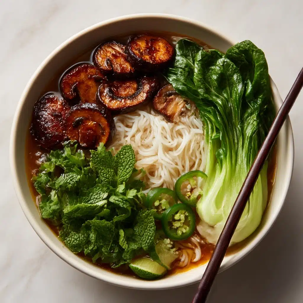 Vegan Pho (Vietnamese Noodle Soup) Recipe - Recipe Image