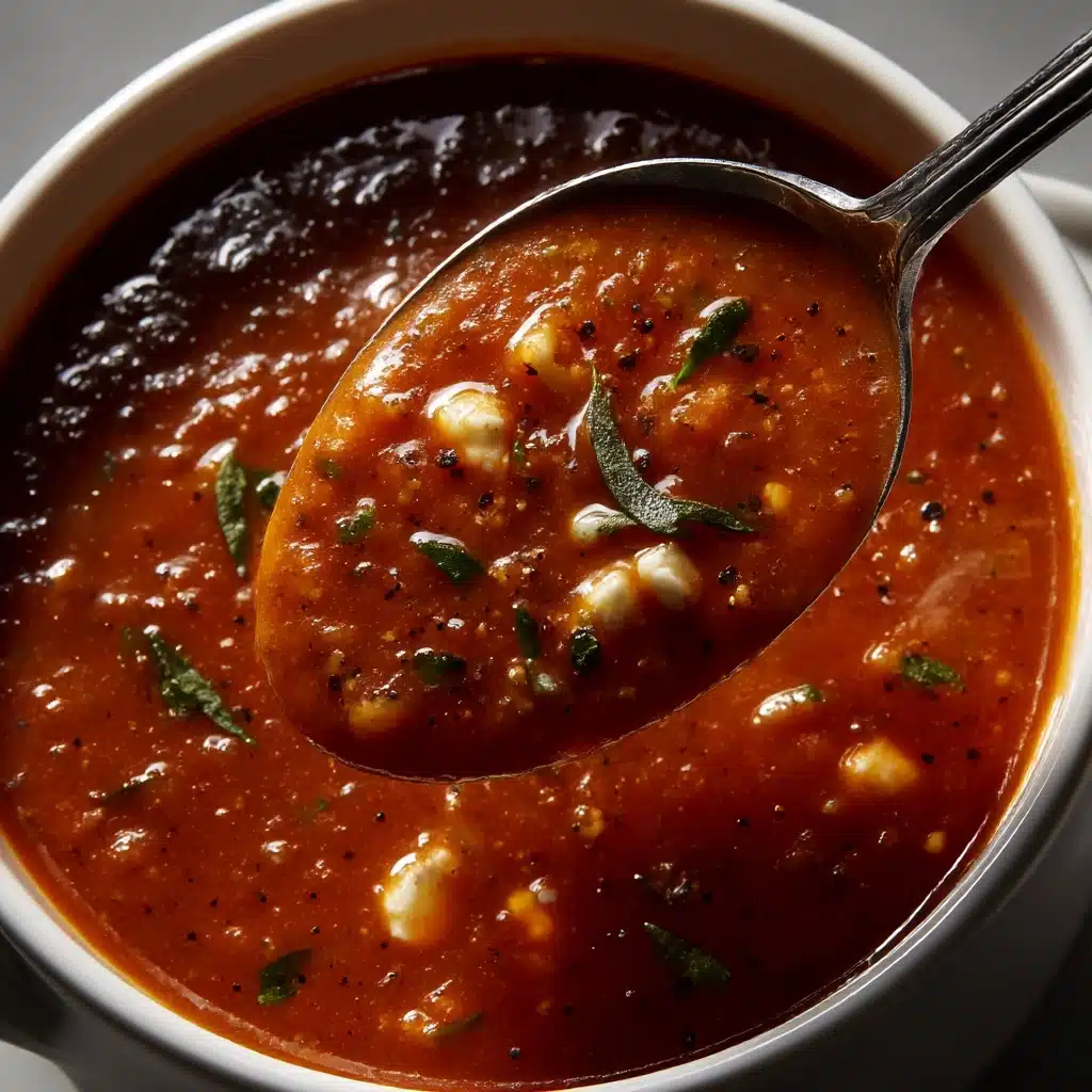 Tomato Feta Soup Recipe - Recipe Image