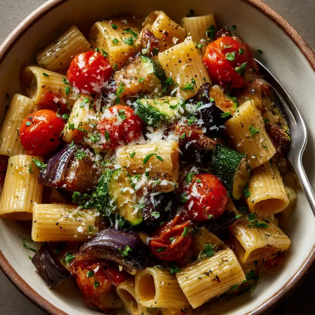 Roasted Vegetable Pasta Recipe