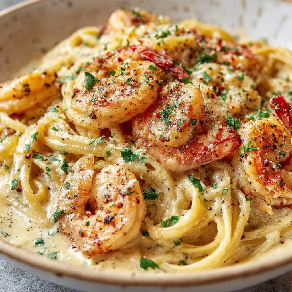 Shrimp & Crab Pasta with Creamy Cajun Sauce Recipe - Recipe Image