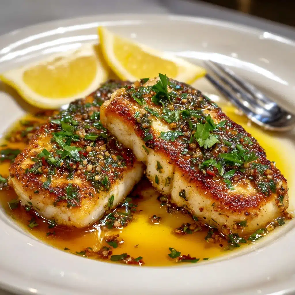 Lemon Butter Baked Cod Recipe - Recipe Image