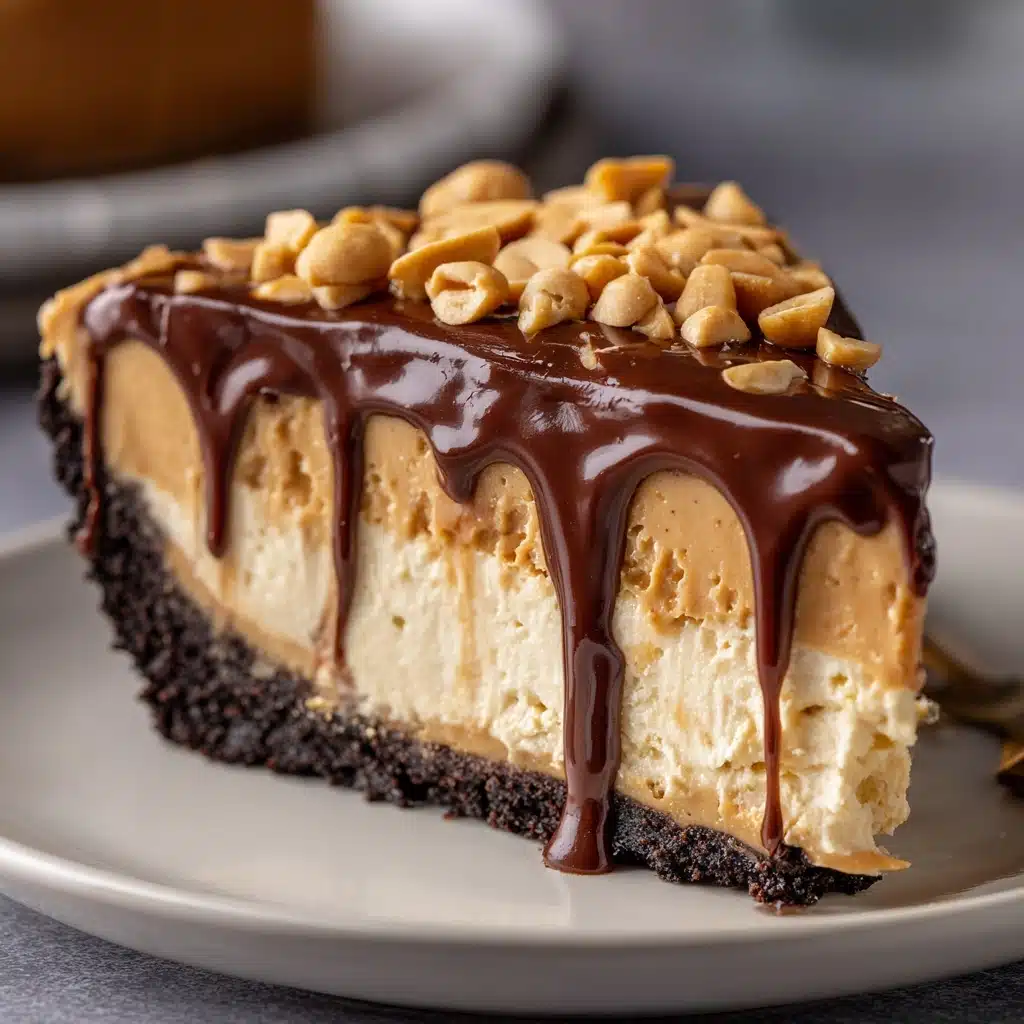 Hot Fudge Peanut Butter Pie Recipe - Recipe Image