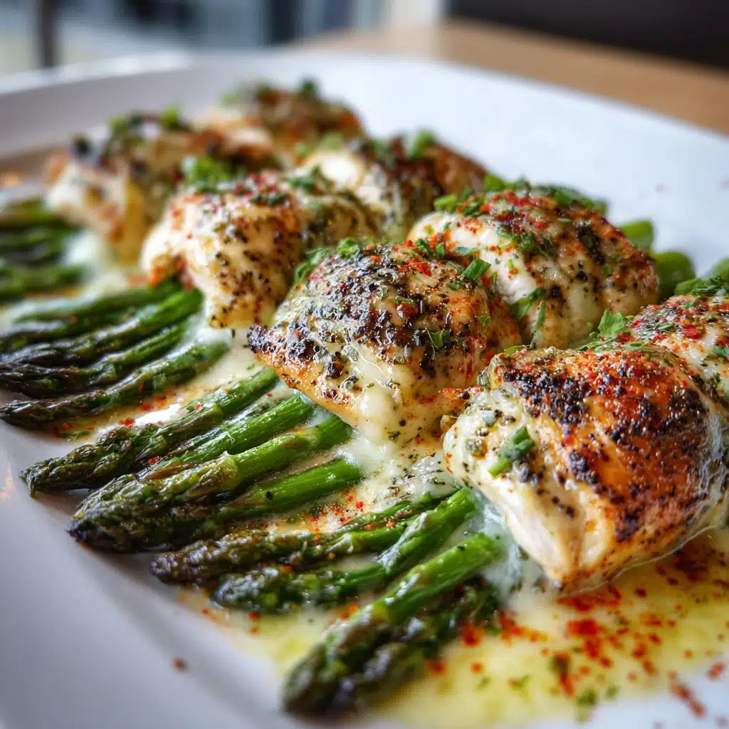 Asparagus Stuffed Chicken Breast Recipe - Recipe Image