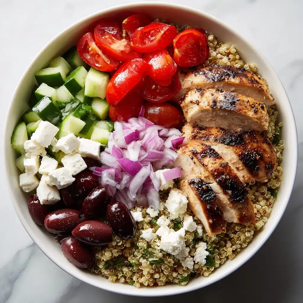Greek Chicken Bowl Recipe - Recipe Image