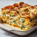 Butternut Squash and Spinach Lasagna Recipe