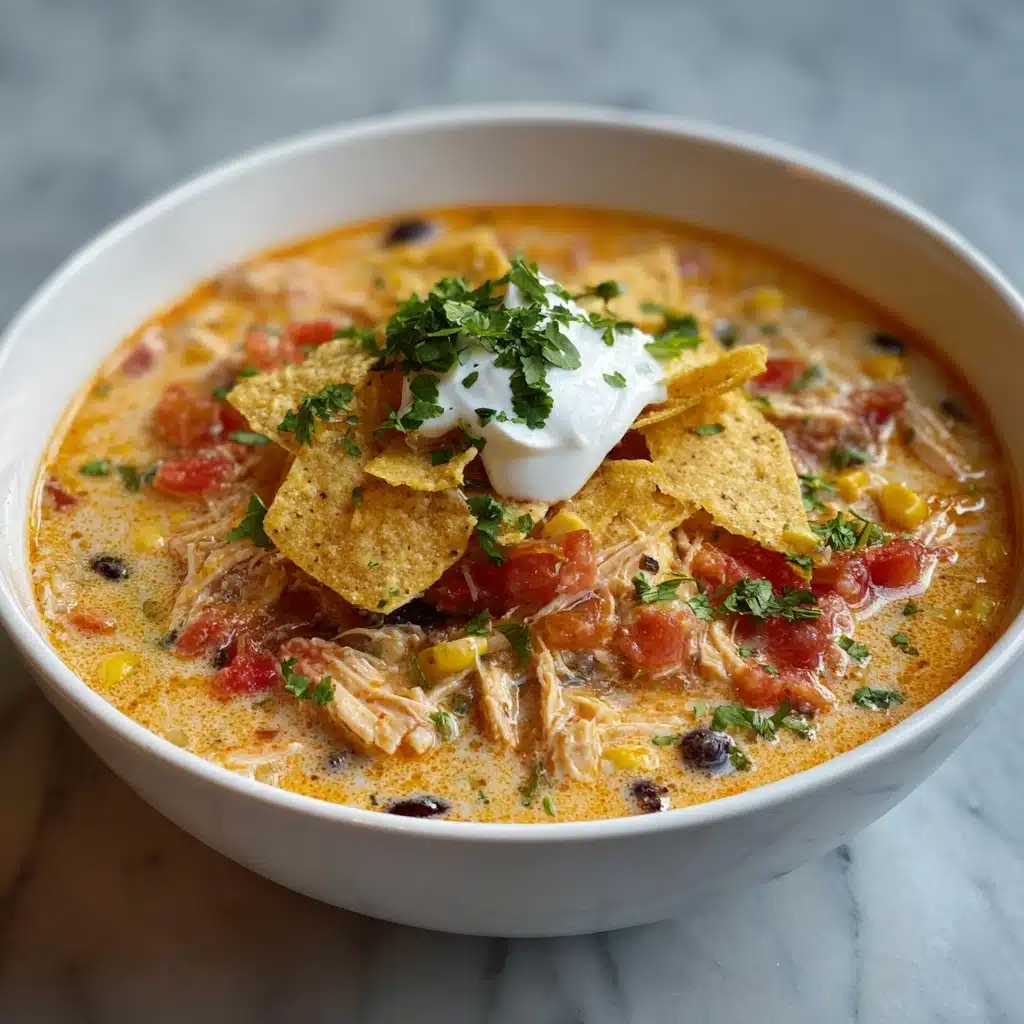 Easy Chicken Taco Soup Recipe - Recipe Image