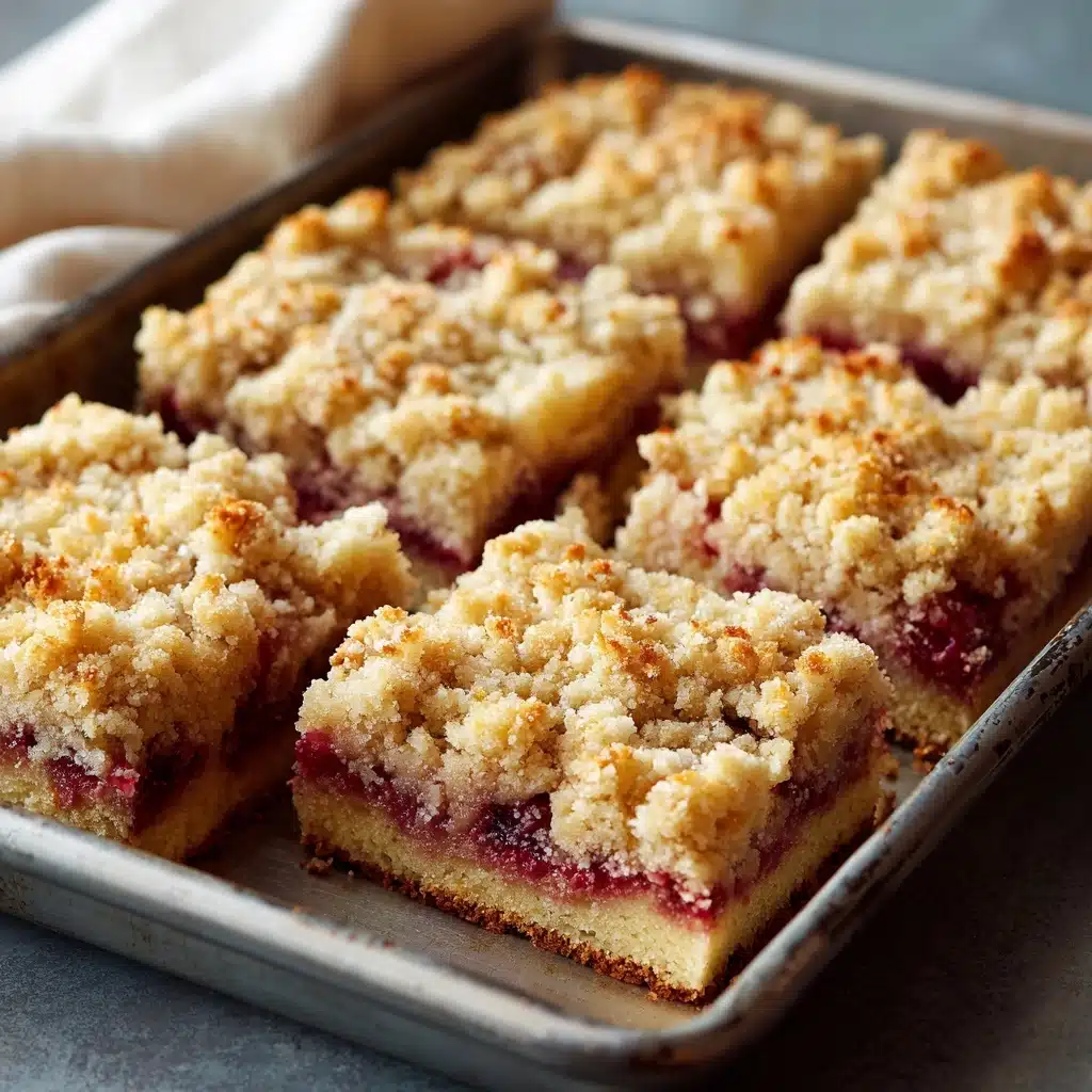 Coconut Rhubarb Breakfast Cake Recipe