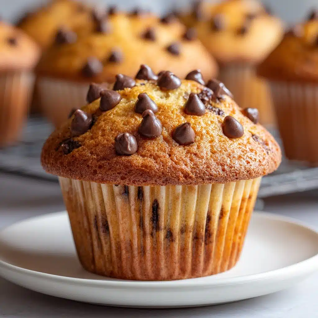 Easy Chocolate Chip Muffins Recipe - Recipe Image