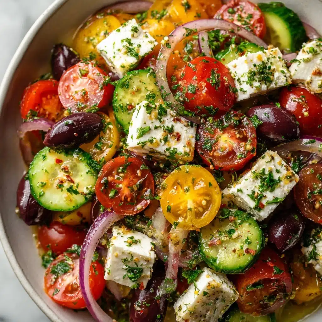 Classic Greek Salad Recipe - Recipe Image