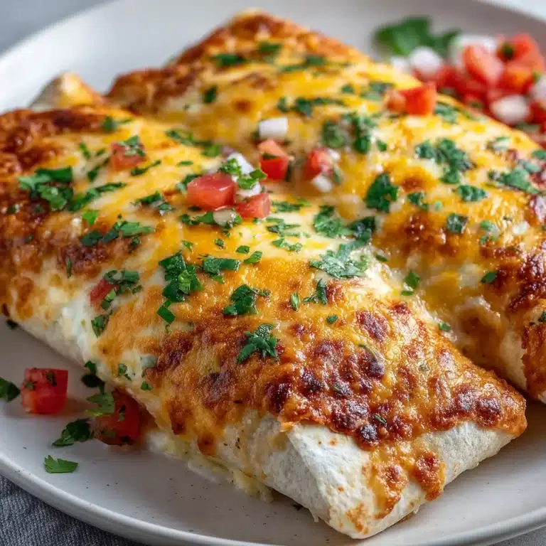Baked Chicken Chimichangas Recipe