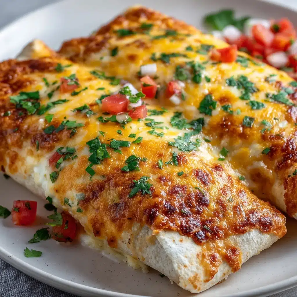 Baked Chicken Chimichangas Recipe - Recipe Image
