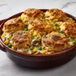 Chicken Cobbler with Red Lobster Biscuit Mix Recipe