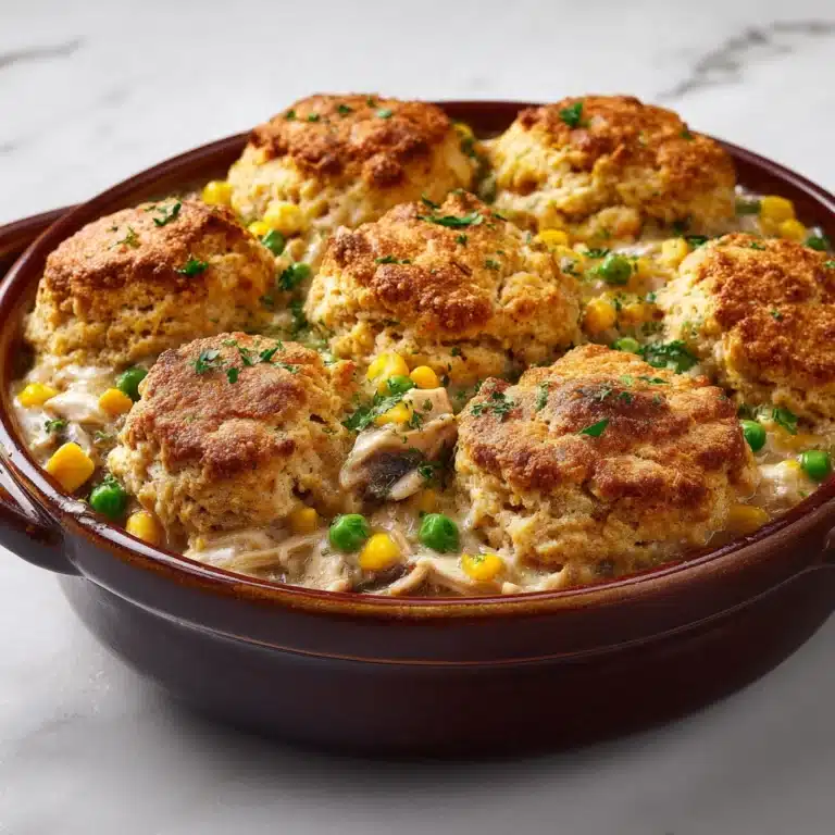 Chicken Cobbler with Red Lobster Biscuit Mix Recipe