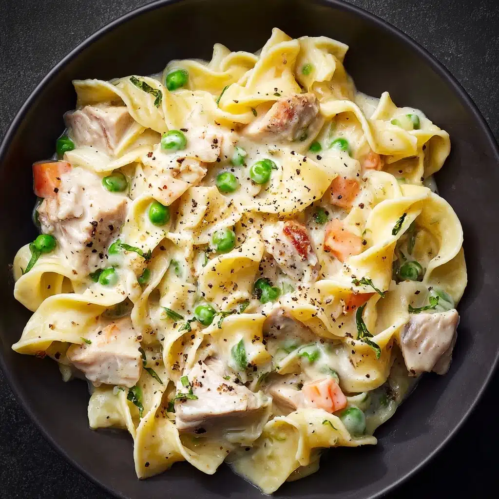 Easy One Pot Chicken and Noodles Recipe - Recipe Image