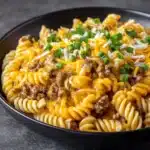One-Pot Beef and Cheddar Ranch Pasta Recipe