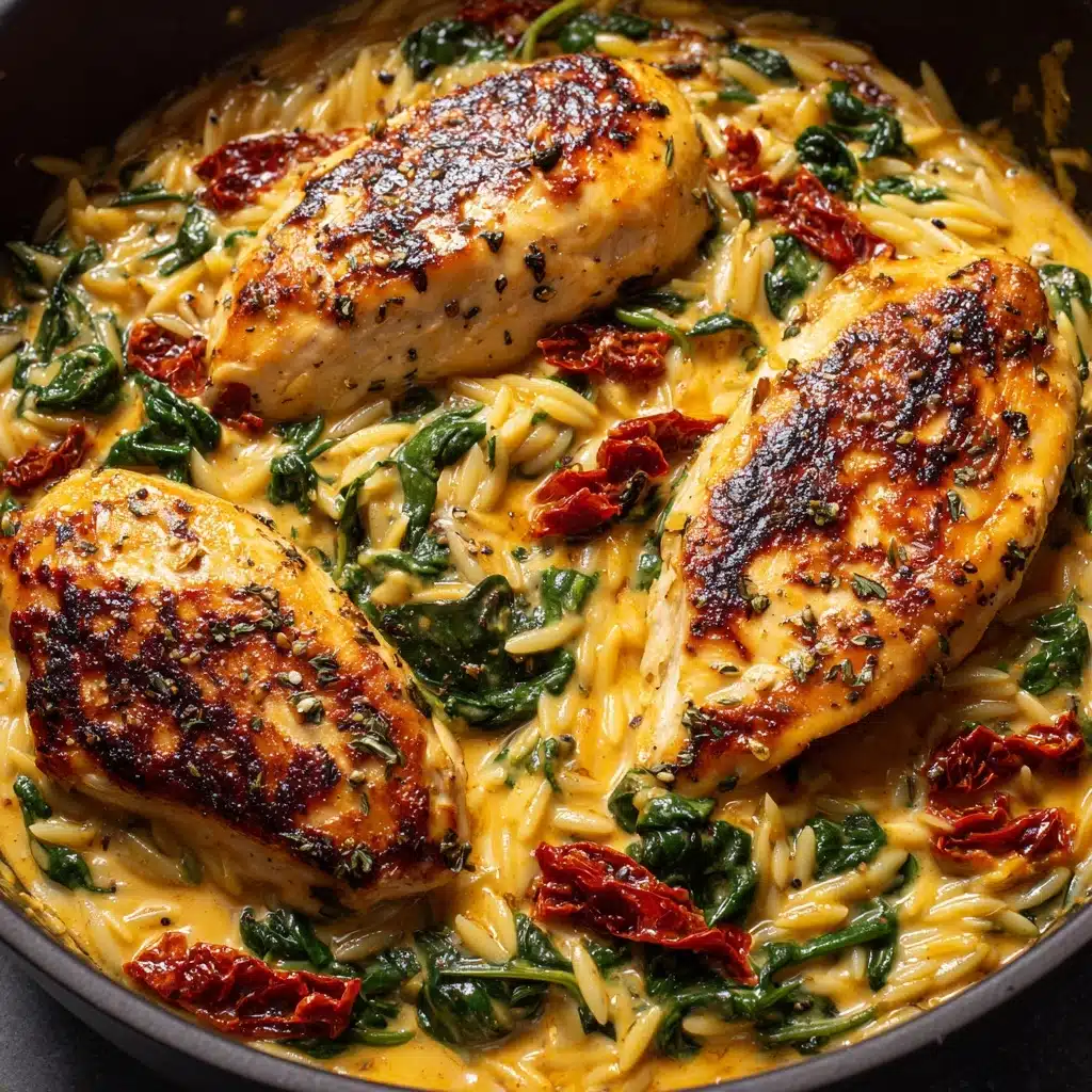 Marry Me Chicken Orzo {One Pot} Recipe - Recipe Image