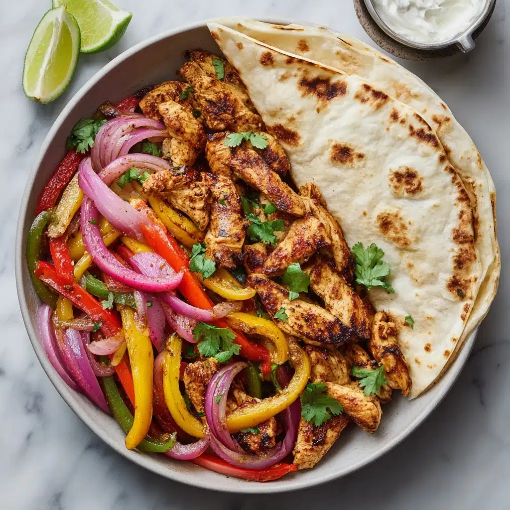 Air Fryer Chicken Fajitas Recipe - Recipe Image