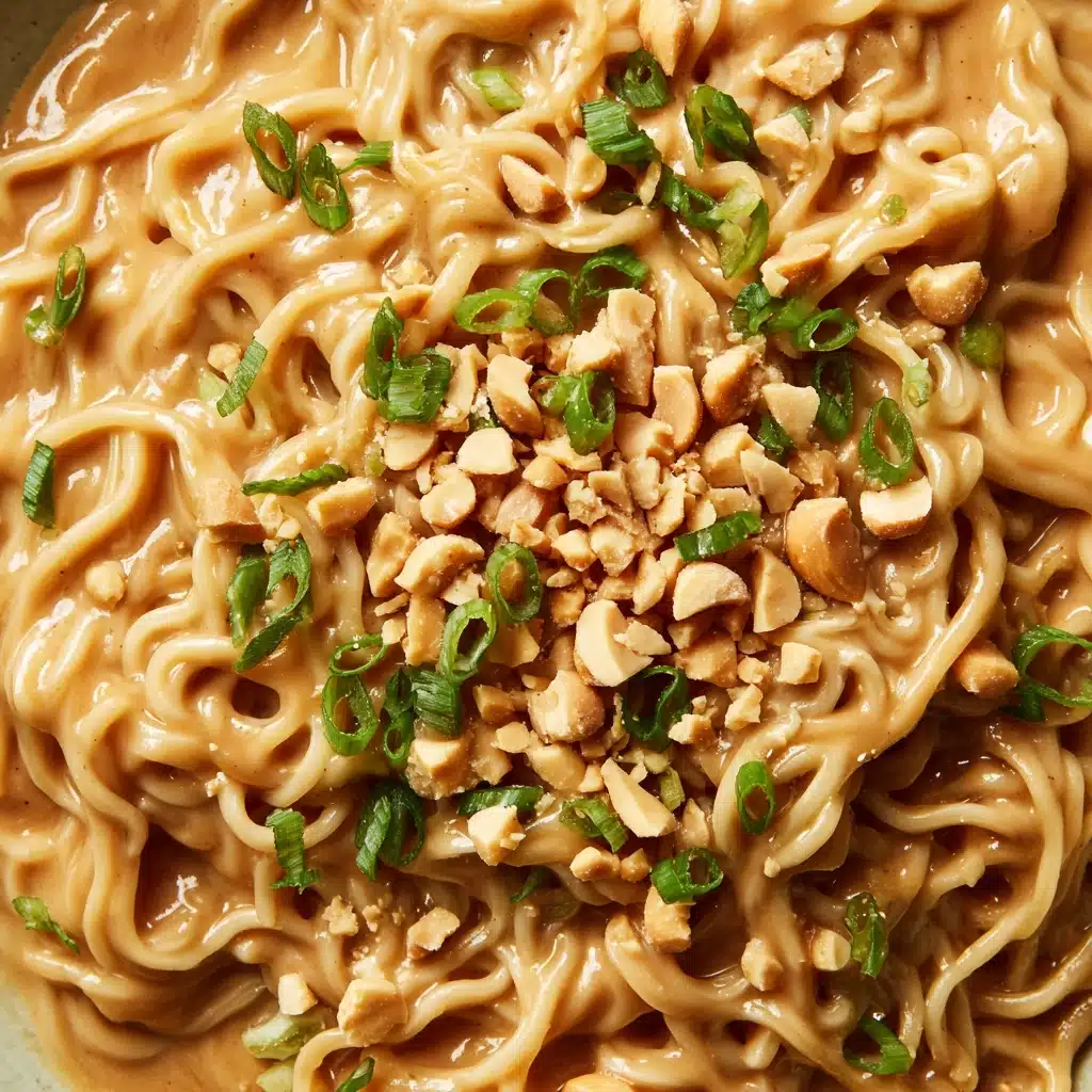 Easy Spicy Thai Peanut Noodles Recipe - Recipe Image