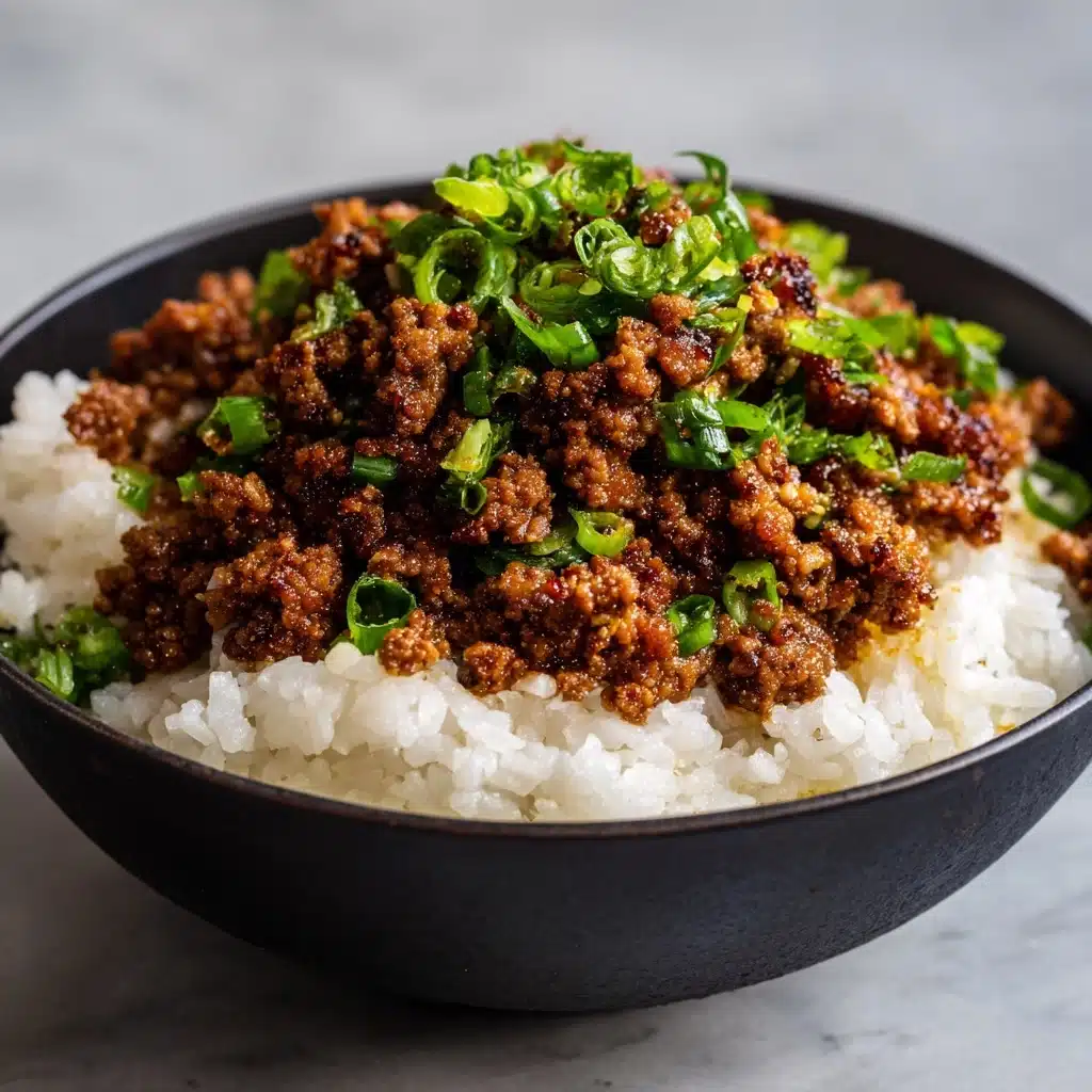 Korean Ground Beef Bowl Recipe - Recipe Image
