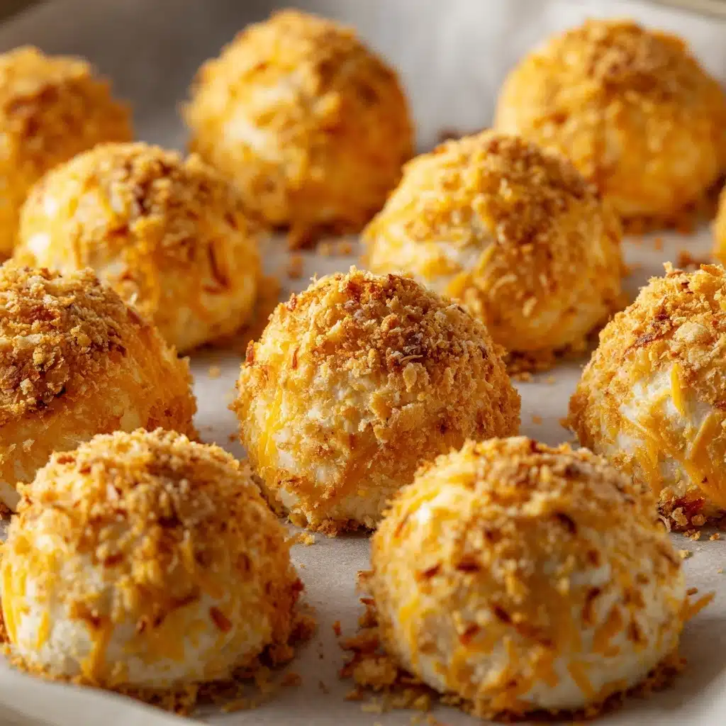 Golden Cheese Crunch Bites Recipe - Recipe Image