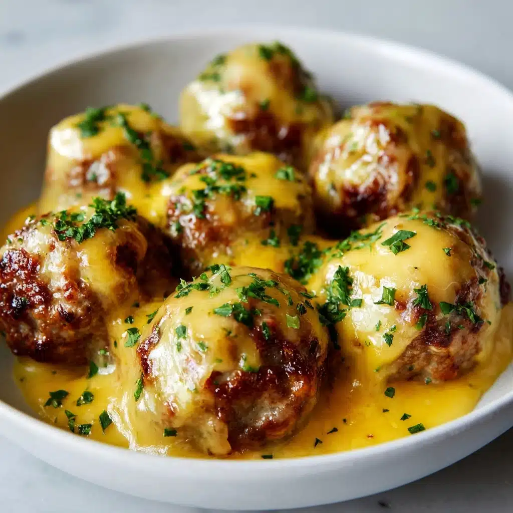 French Onion Meatballs Recipe - Recipe Image