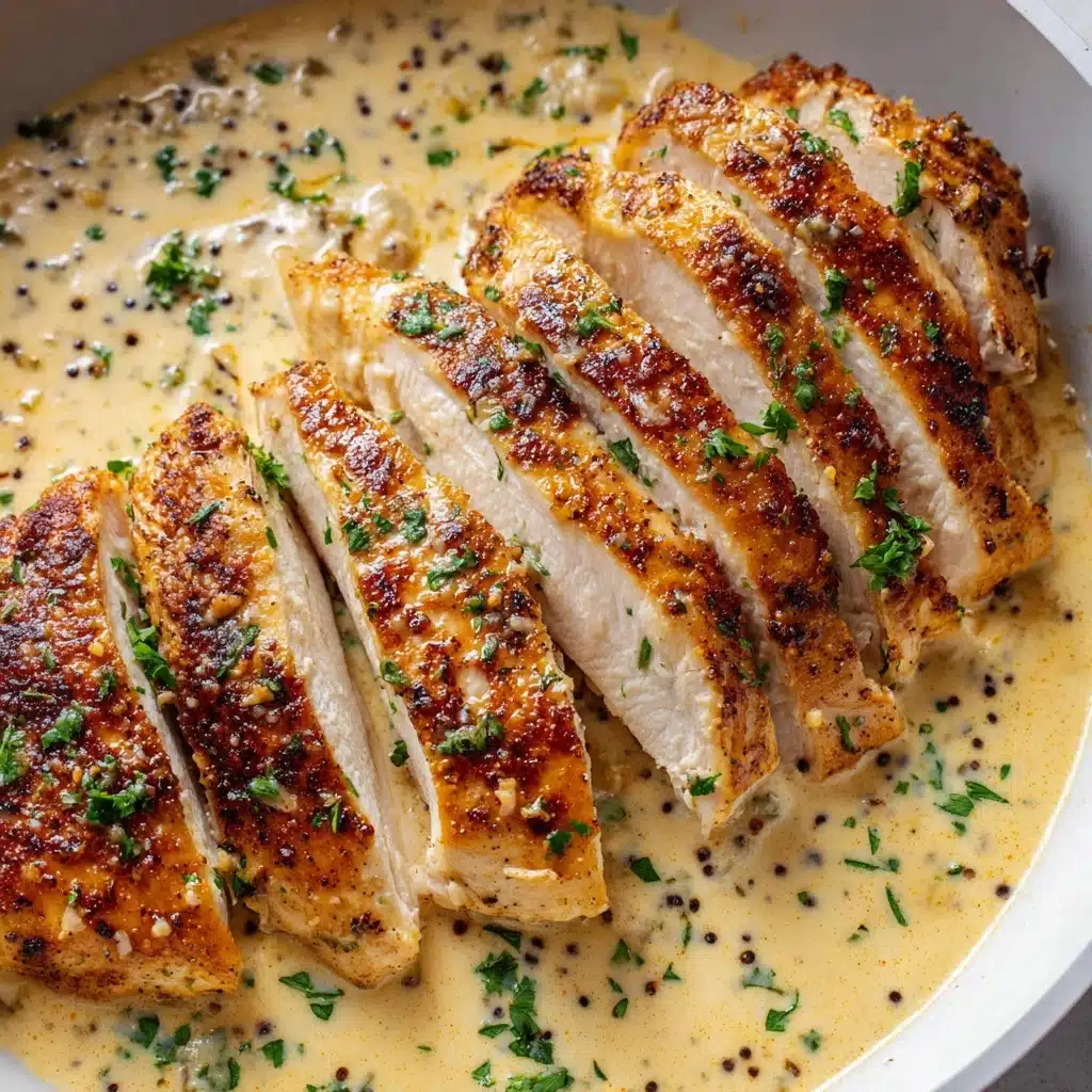 Creamy Garlic Chicken Recipe - Recipe Image