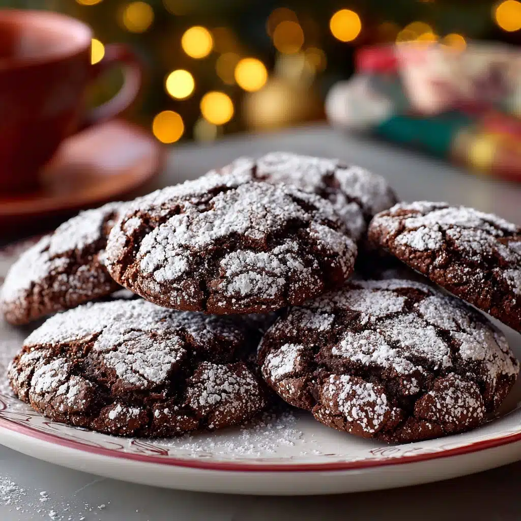 Soft Chocolate Sugar Cookies Recipe - Recipe Image