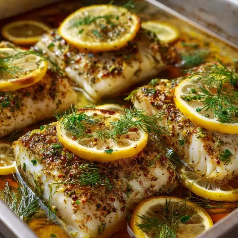 Lemony Steamed Fish Recipe
