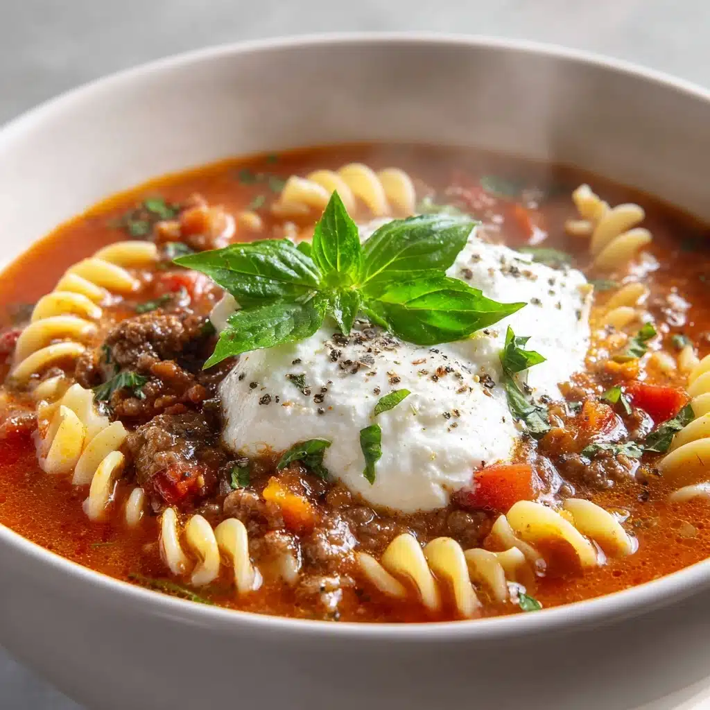 Easy Lasagna Soup Recipe - Recipe Image