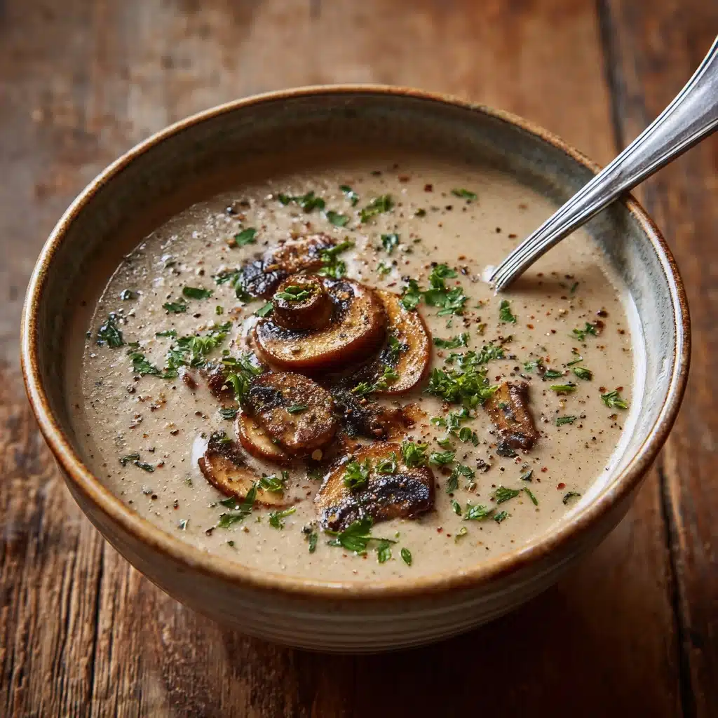 Hungarian Mushroom Soup Recipe - Recipe Image