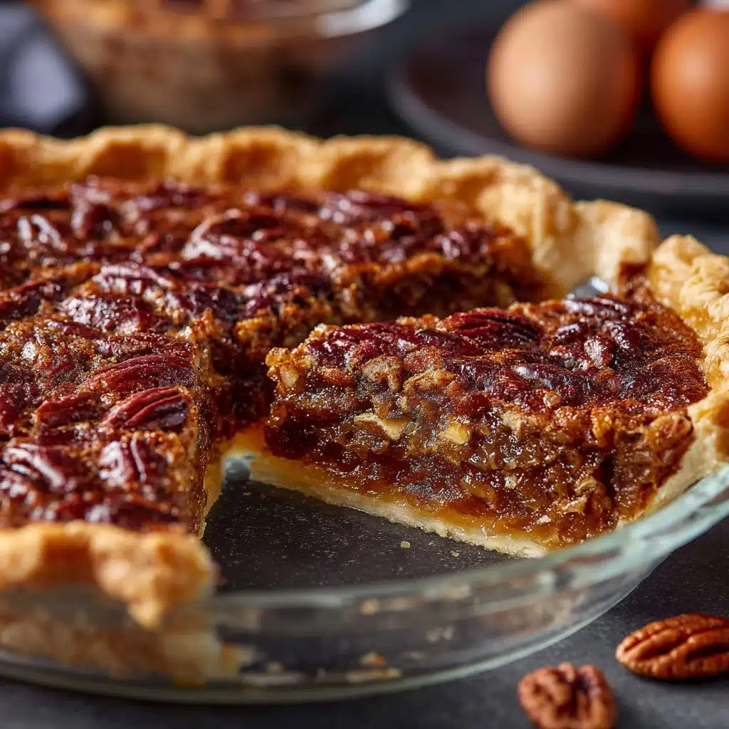 Chocolate Fudge Pecan Pie Recipe - Recipe Image